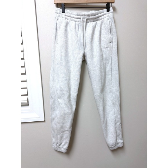 Aritzia Sweatfleece Boyfriend Joggers Grey XS Cozy Lounge - Picture 2 of 10